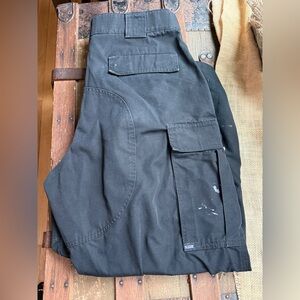 5.11 Tactical Men’s Black Cargo Pants with Utility Pockets Size L